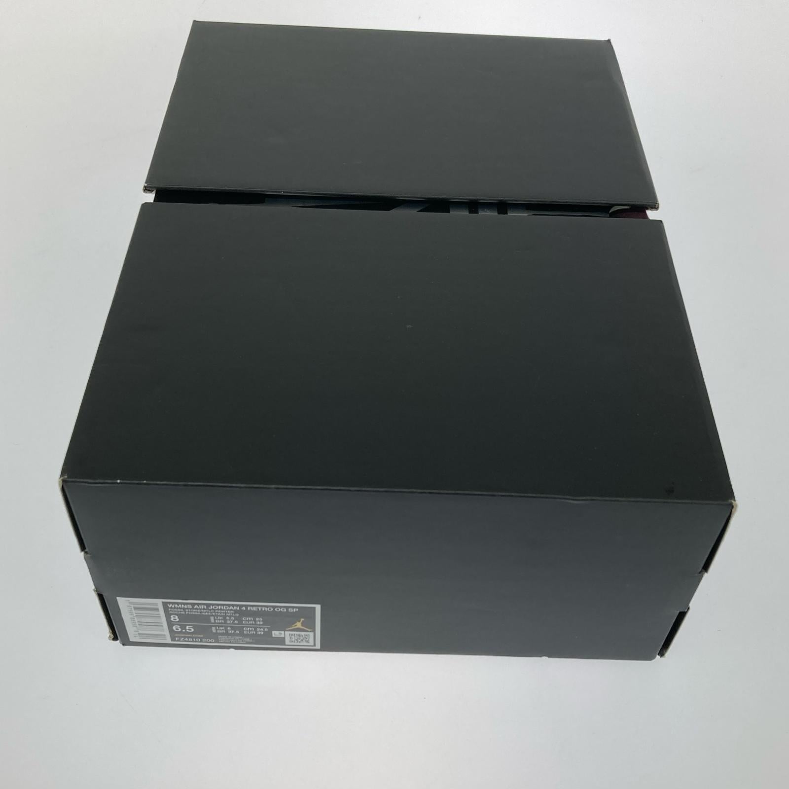 スニーカー ×A MA MANIERE AJ4 FOSSIL STONE 25cm 25cm (US7 UK6 1/2 EU40) ベージュ
