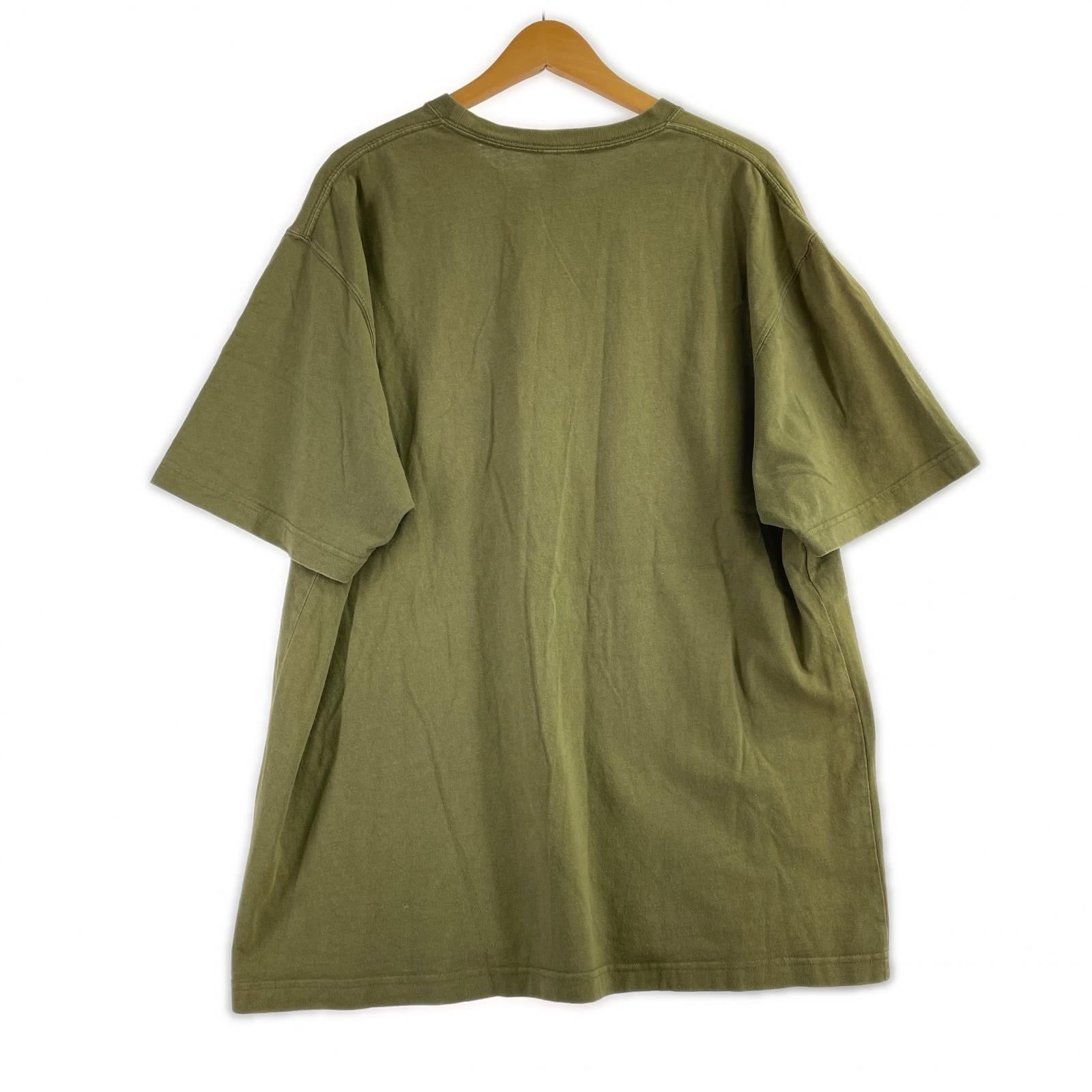 半袖Tシャツ THE BLACK EYE PATCH ワンポイントロゴTee XL カーキ カーキ