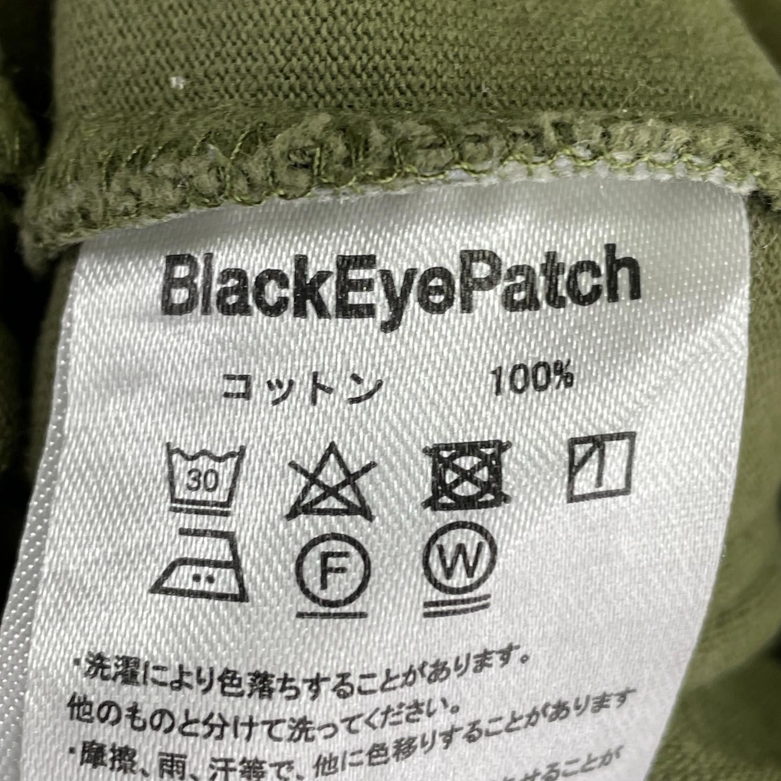 半袖Tシャツ THE BLACK EYE PATCH ワンポイントロゴTee XL カーキ カーキ