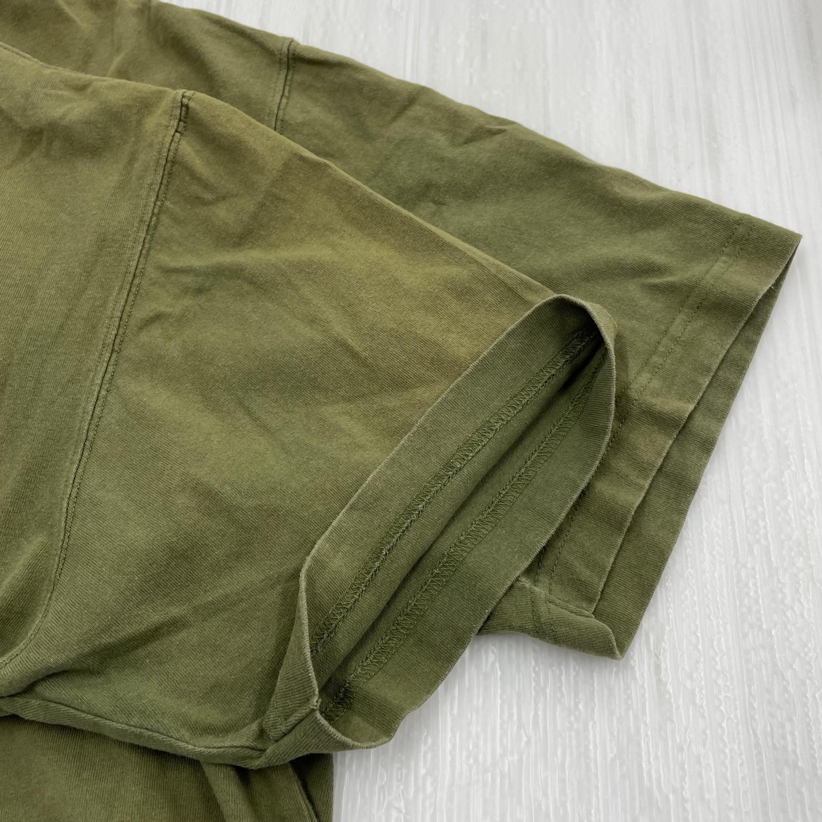 半袖Tシャツ THE BLACK EYE PATCH ワンポイントロゴTee XL カーキ カーキ