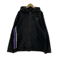 パーカー STUSSY パーカー(ジップアップ) グレー