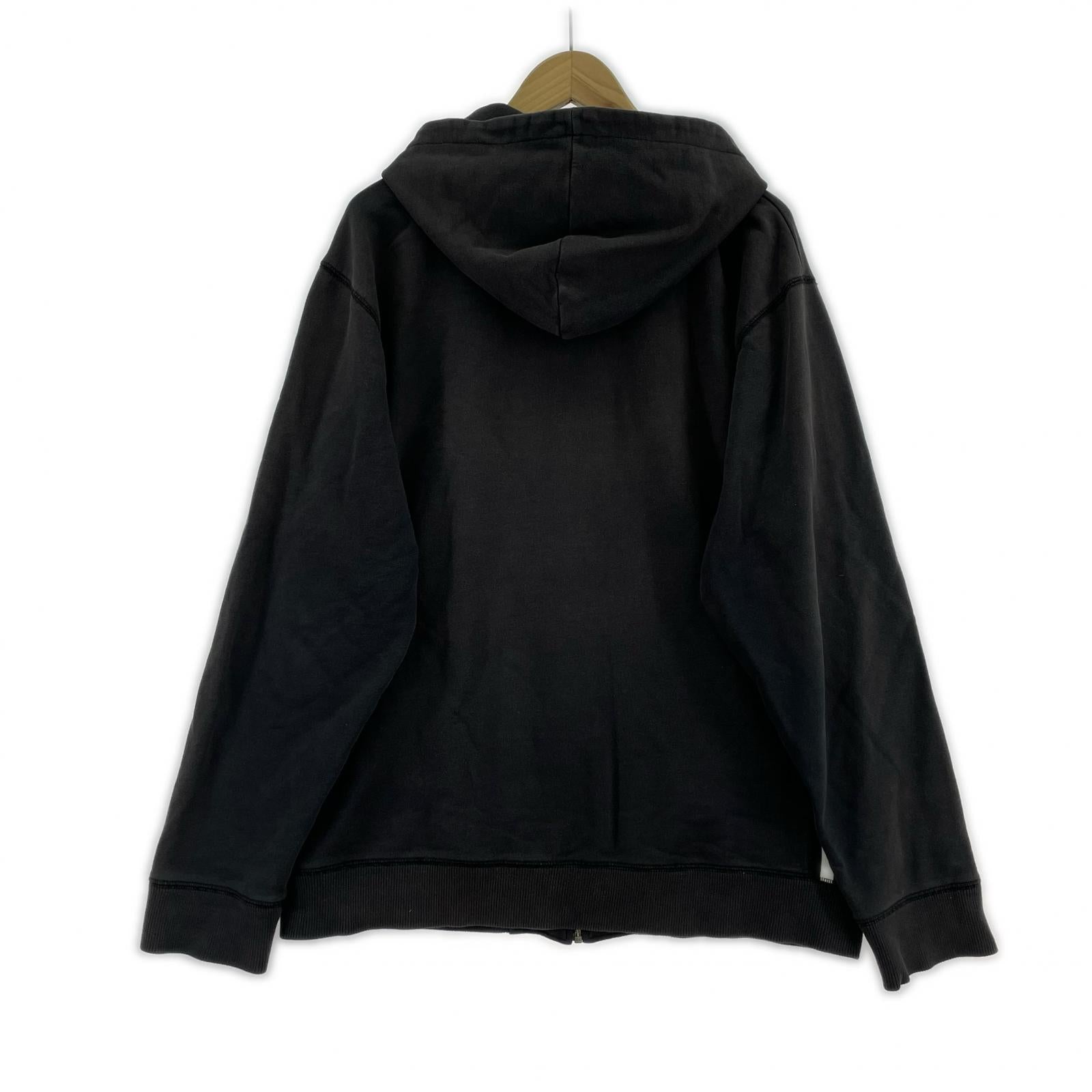 パーカー STUSSY パーカー(ジップアップ) グレー