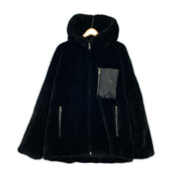 ブルゾン MASCALI ボアブルゾン BLK 4 ブラック