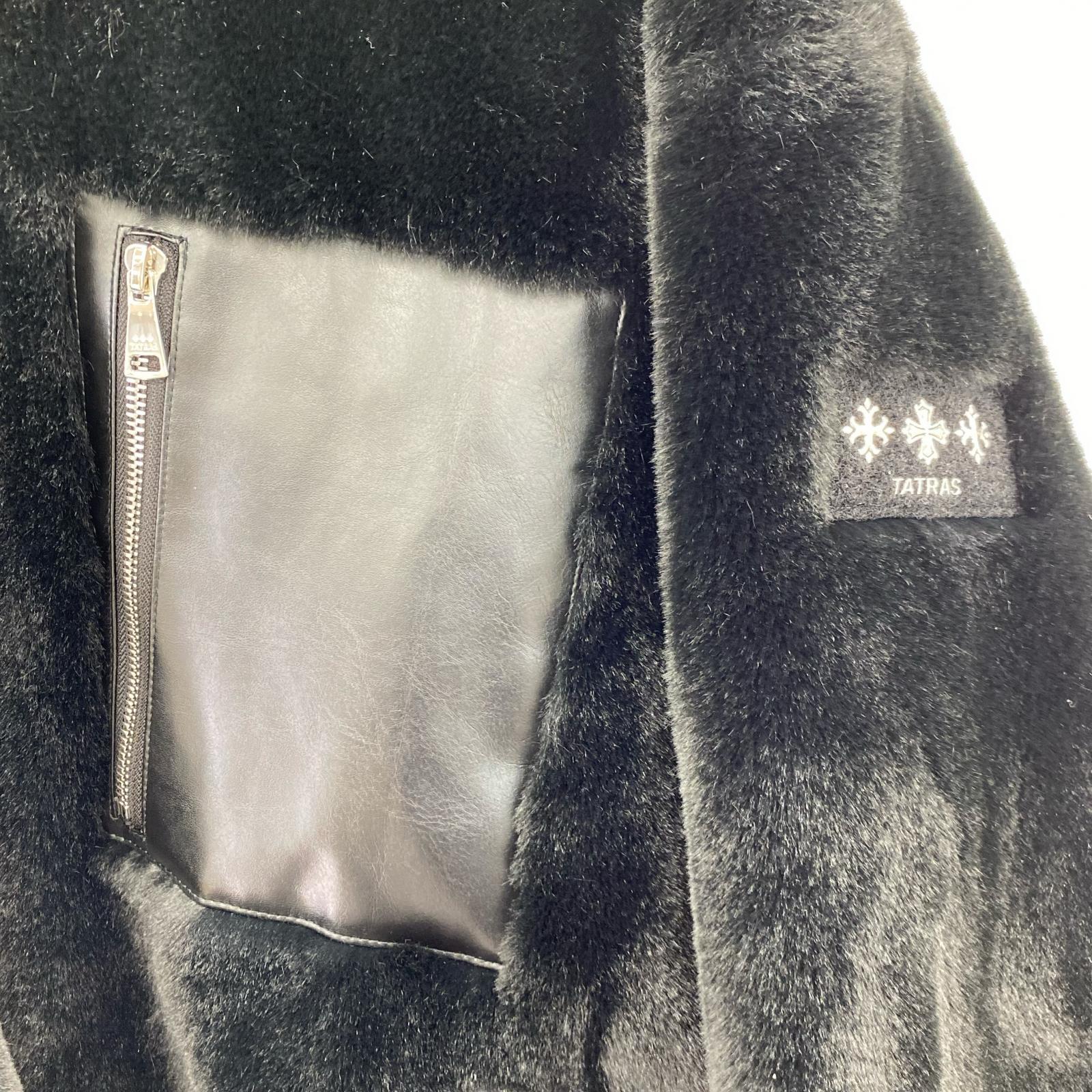 ブルゾン MASCALI ボアブルゾン BLK 4 ブラック