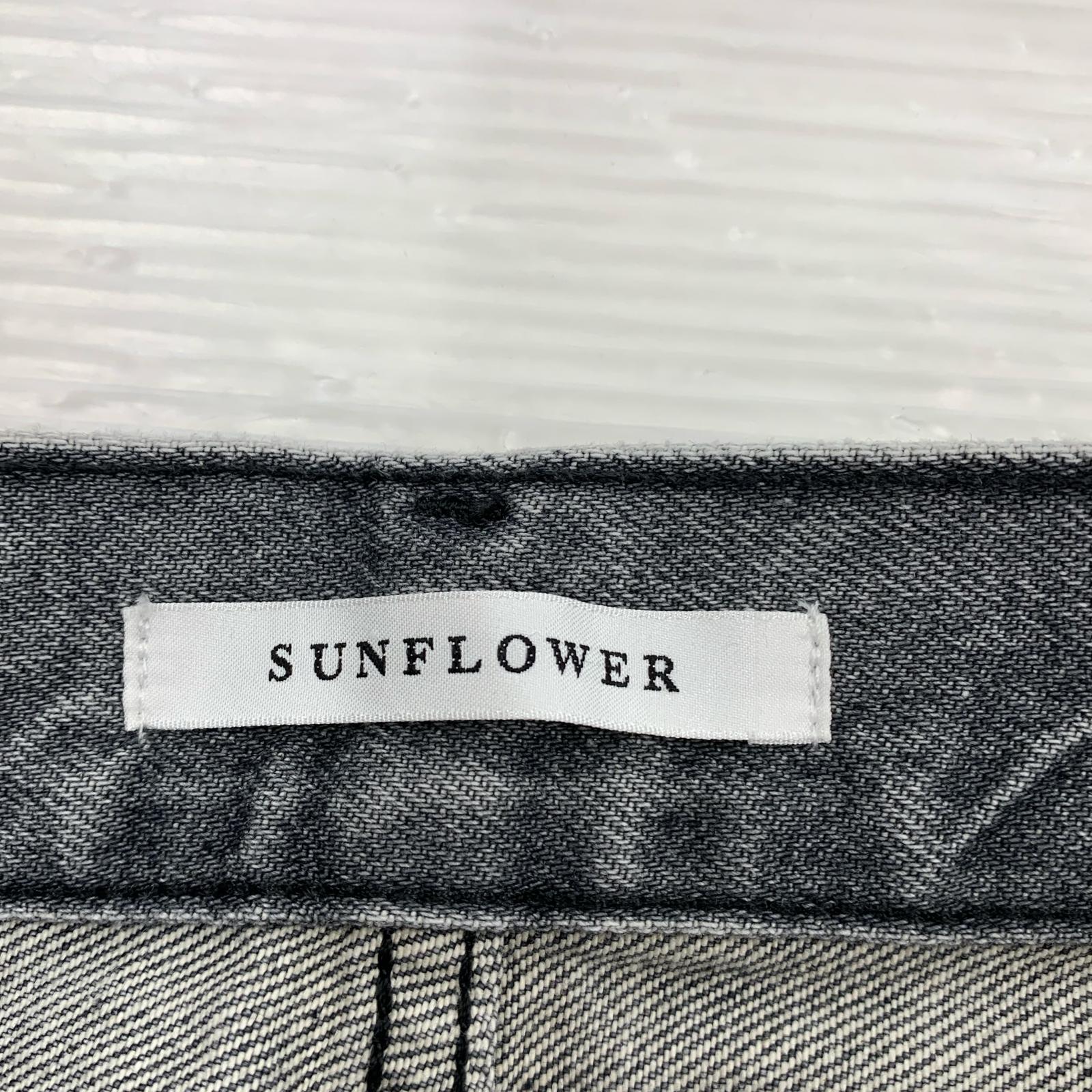 デニムパンツ SUNFLOWER STRAIGHT TWIST ブラックデニムパンツ 29 グレー