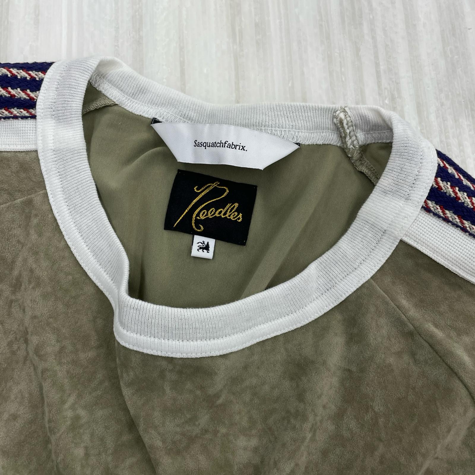 半袖Tシャツ SASQUATCHfabrix. 25SS ベルベットS/Sカットソー M