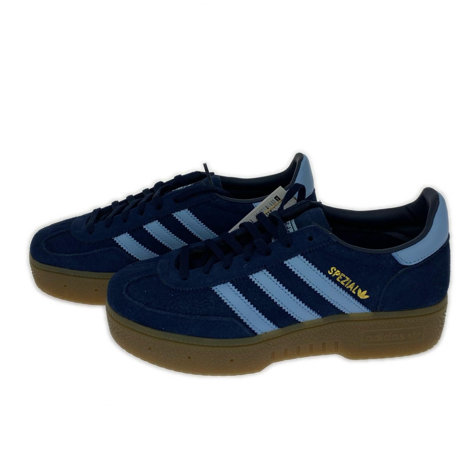 スニーカー HANDOBALL SPEZIAL BOLD W 23.5㎝ 23.5cm (US5 1/2 UK5 EU37) ネイビー