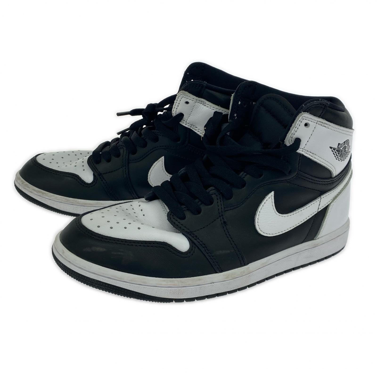 スニーカー Air Jordan 1 Retro High OG Black/White 26cm (US8 UK7 1/2 EU42)