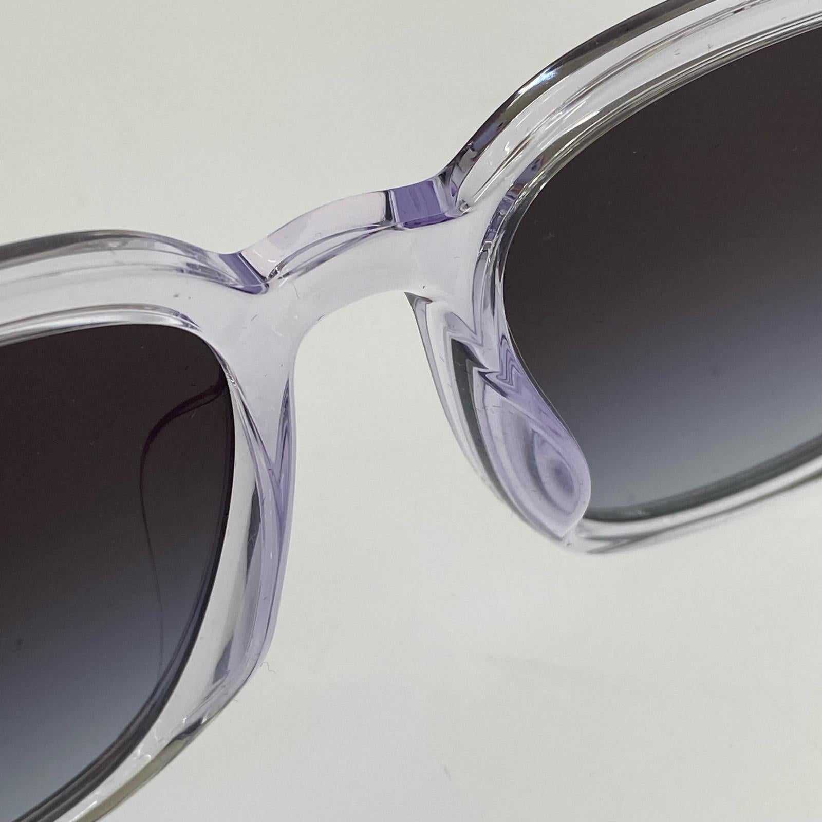 その他アクセサリー Ray-Ban RB4401D オーバーサイズサングラス クリアフレーム クリア