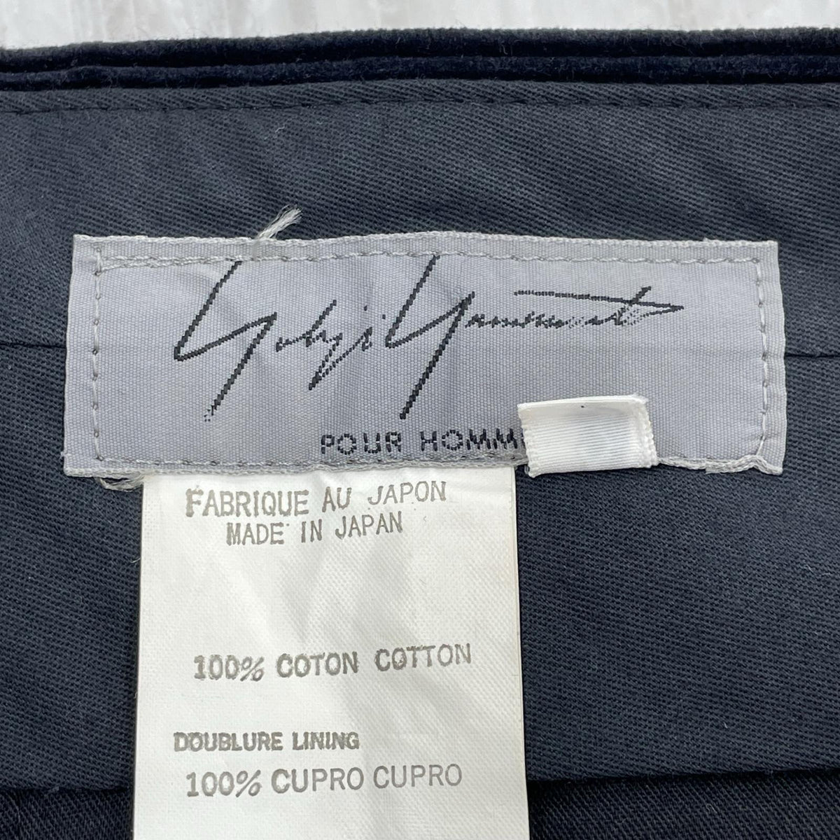 パンツ 15SS POUR HOMME コーデュロイパンツ 3 ネイビー