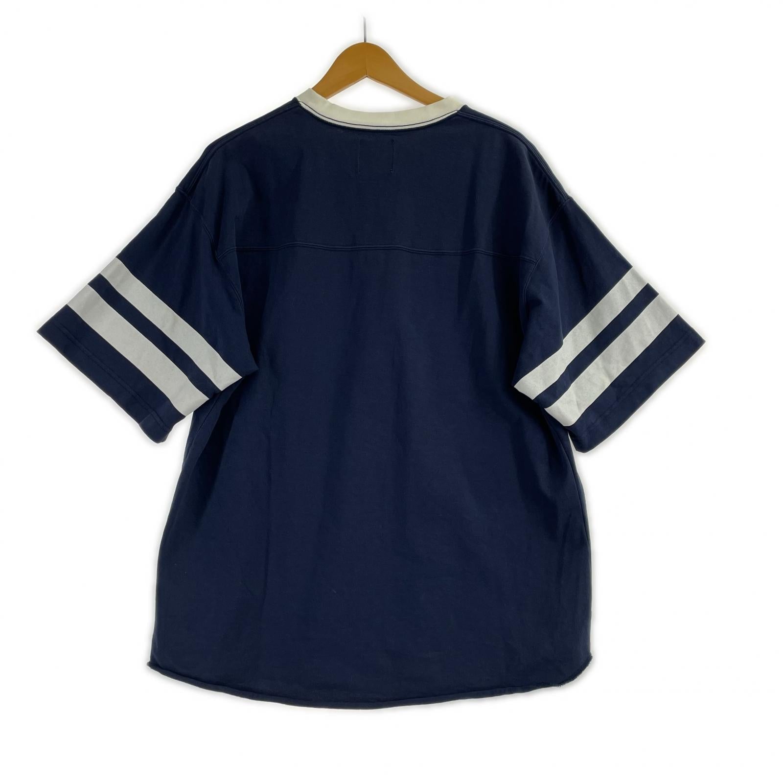 半袖Tシャツ NOUNLESS ユニホームBIGTシャツ 1 ネイビー