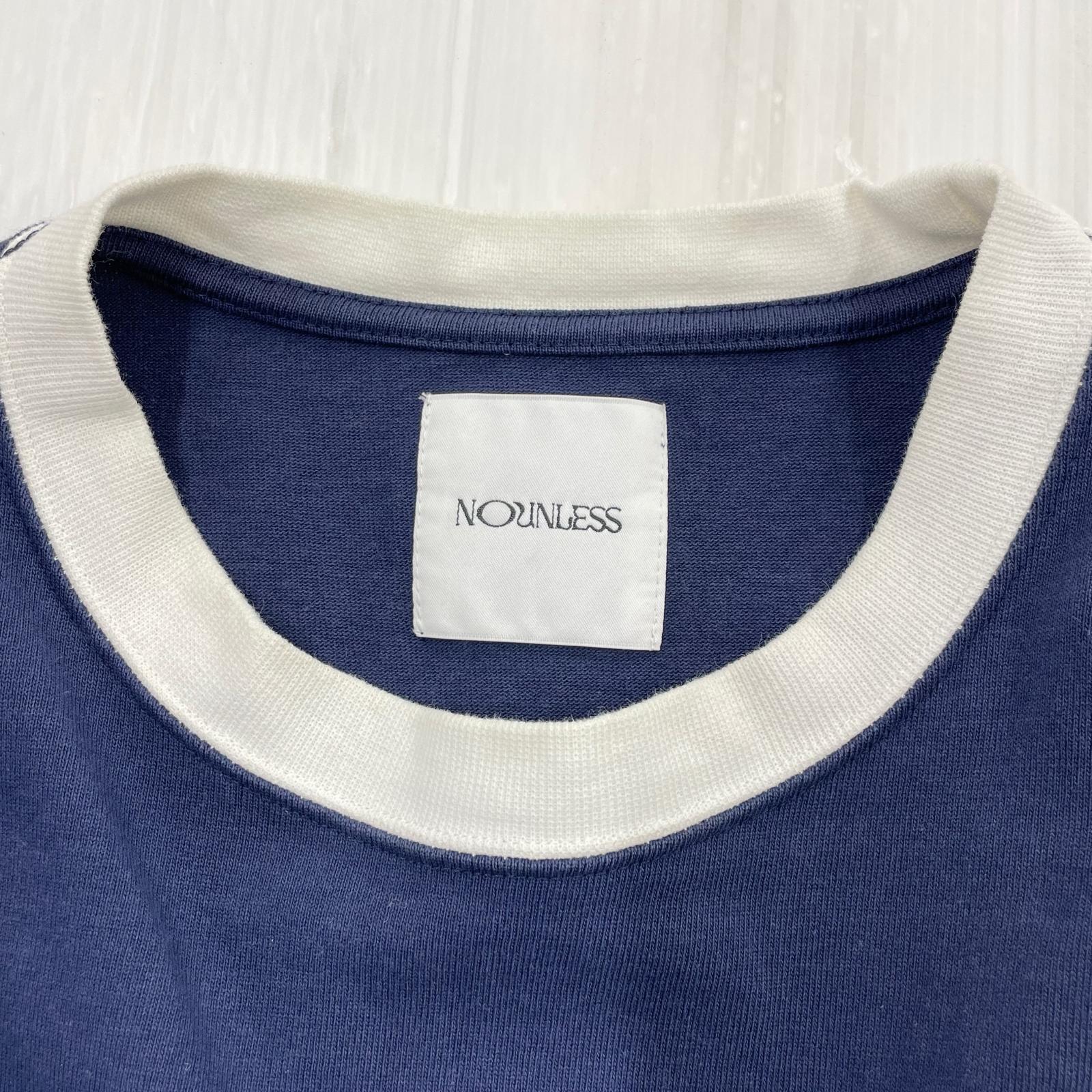 半袖Tシャツ NOUNLESS ユニホームBIGTシャツ 1 ネイビー