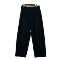 パンツ HARD TWILL TWO TUCK PANTS 黒 1 ブラック