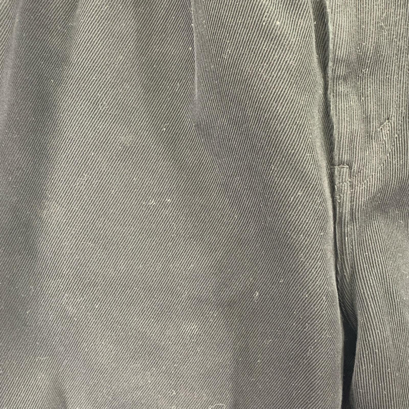 パンツ HARD TWILL TWO TUCK PANTS 黒 1 ブラック