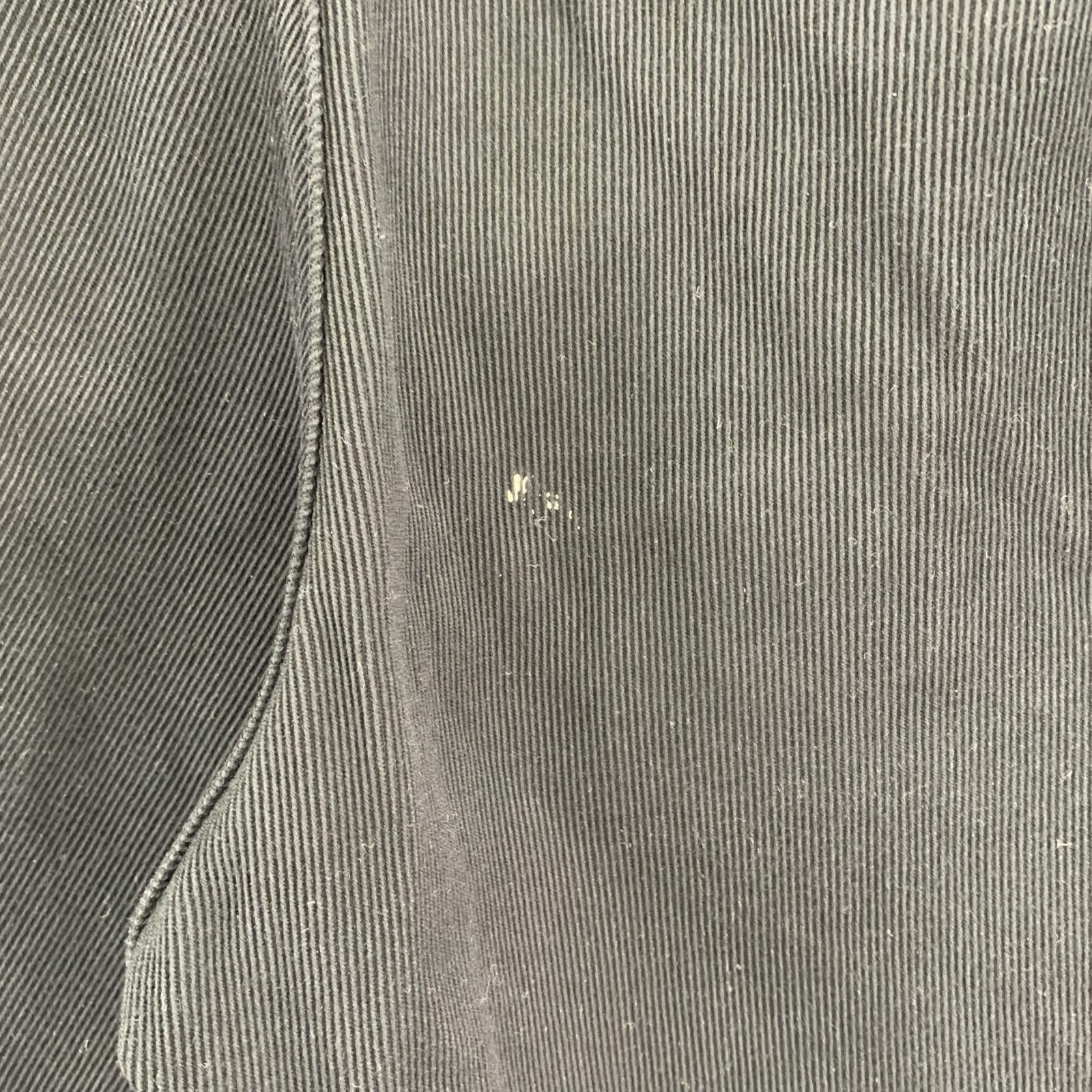 パンツ HARD TWILL TWO TUCK PANTS 黒 1 ブラック