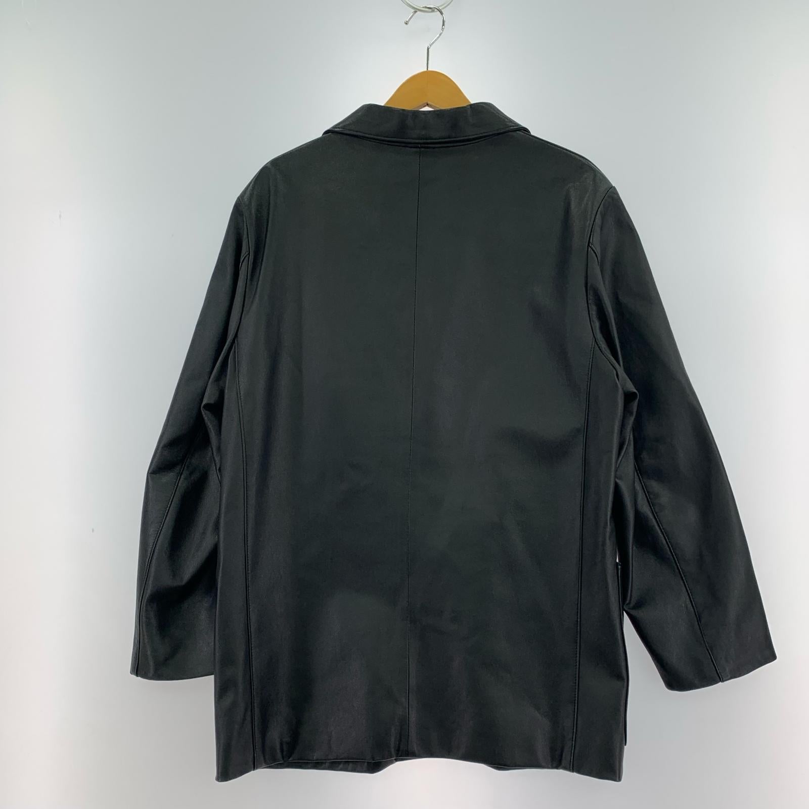 レザージャケット LEGENDARY JACKET 1957 イタリア製 ラムレザージャケット LL ブラック