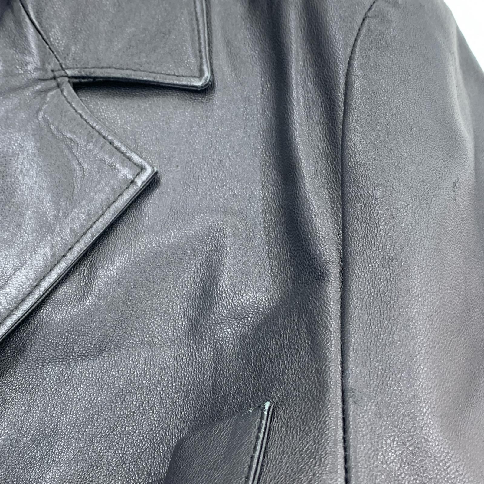 レザージャケット LEGENDARY JACKET 1957 イタリア製 ラムレザージャケット LL ブラック