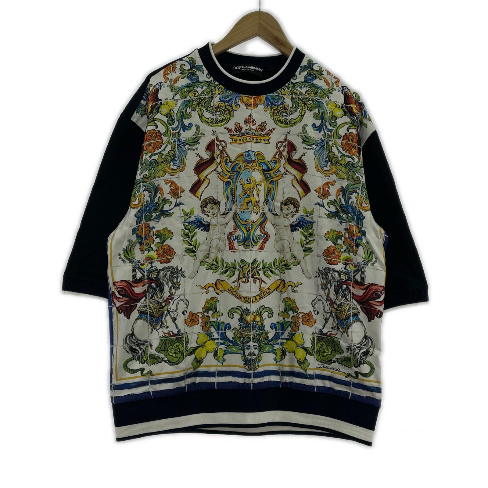 半袖Tシャツ G9LI1T/HH1VI 50 ネイビー