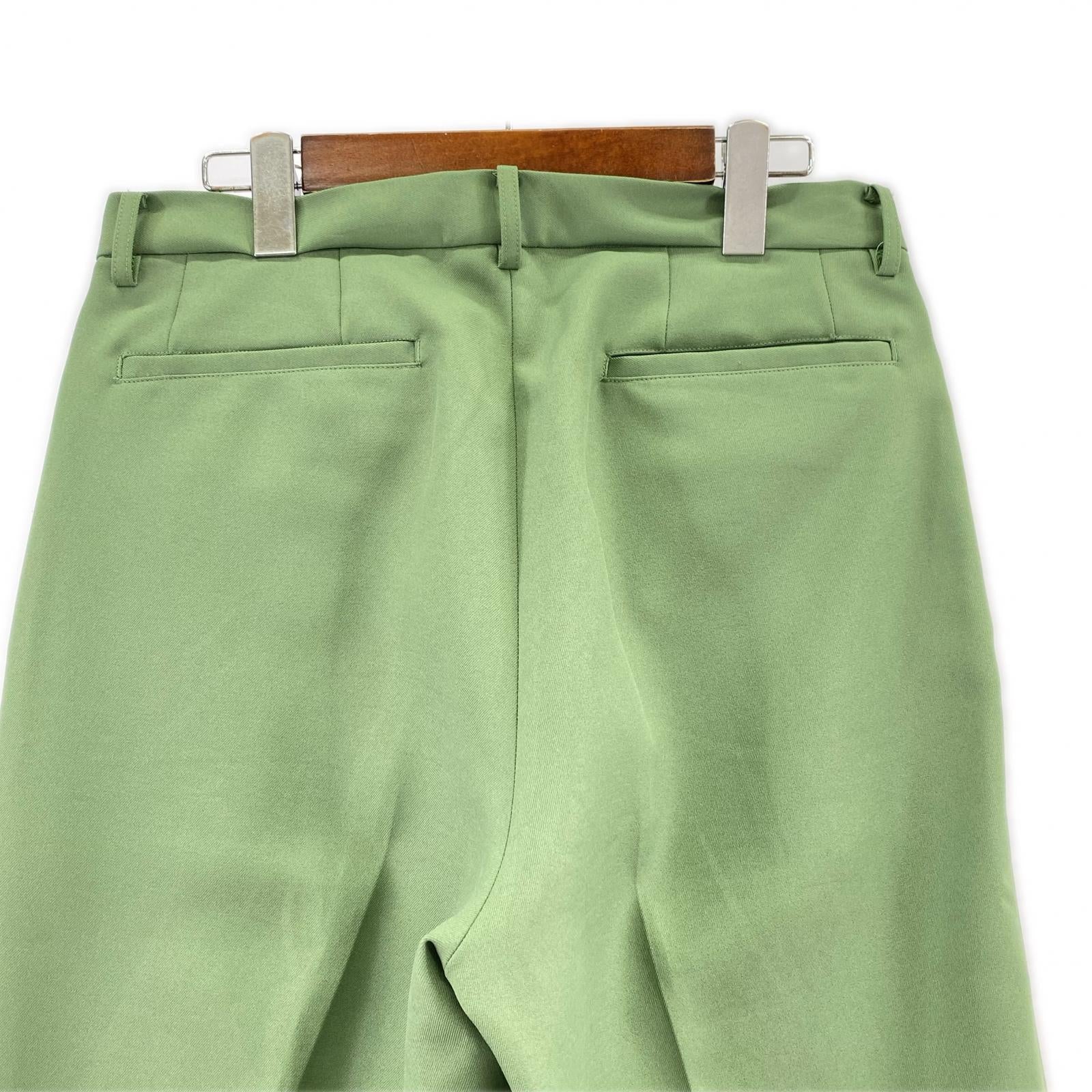 パンツ KAIKO ストレートスラックス 2 GRN 2 グリーン