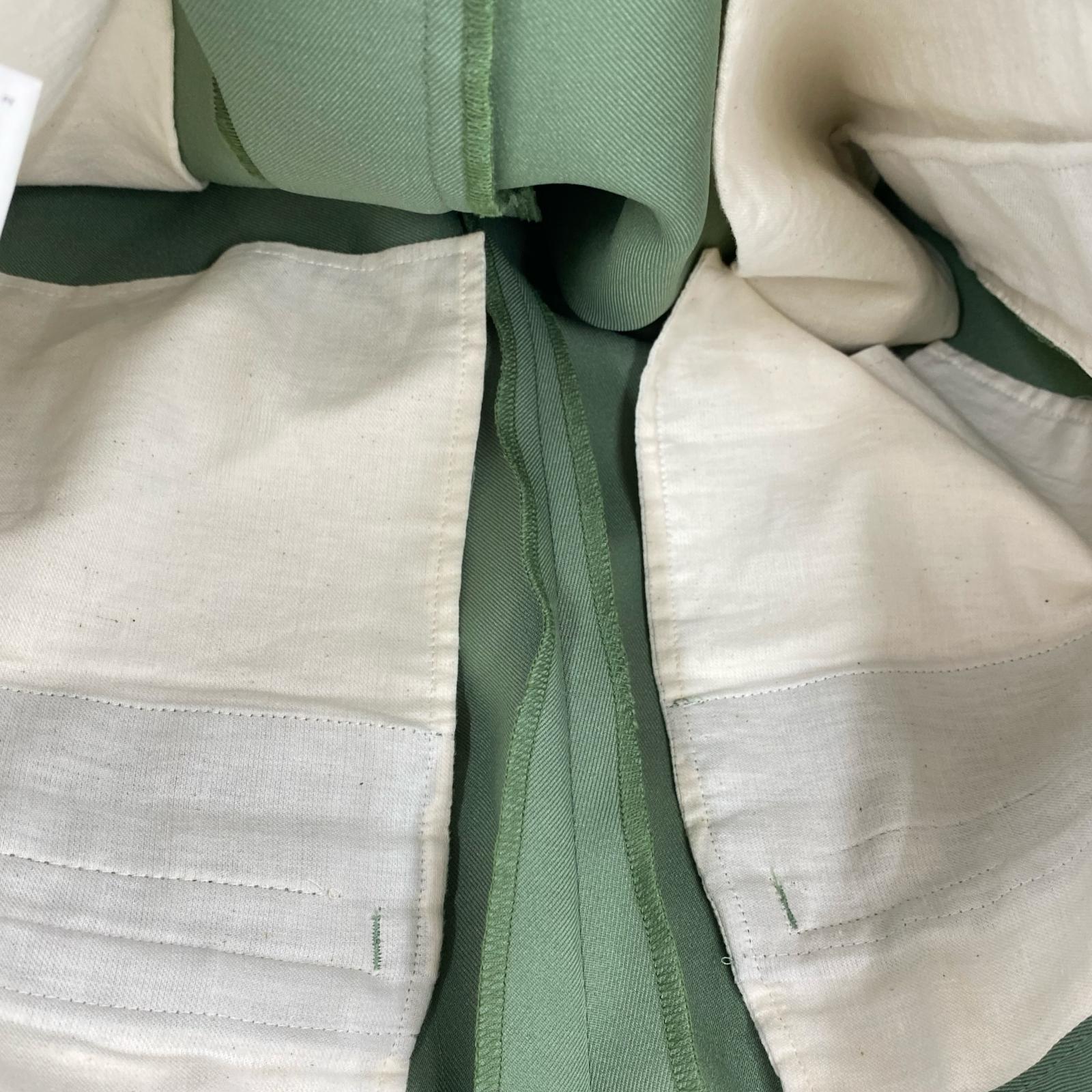 パンツ KAIKO ストレートスラックス 2 GRN 2 グリーン