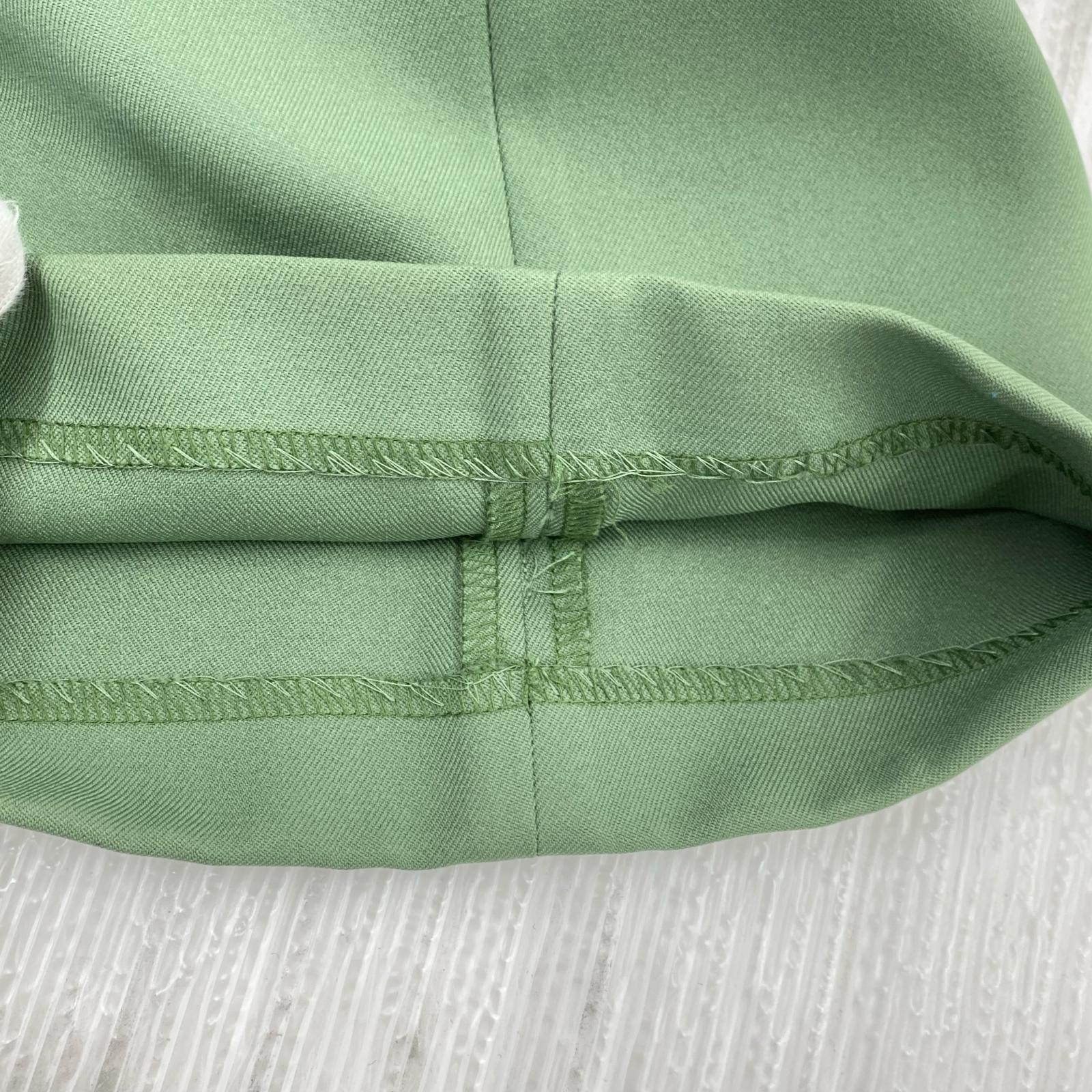 パンツ KAIKO ストレートスラックス 2 GRN 2 グリーン