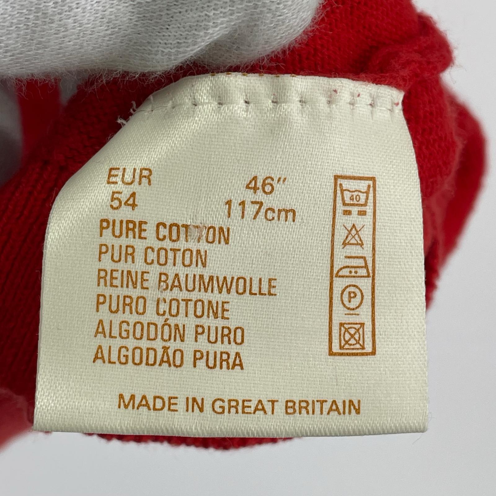 カーディガン 90s ALAN PAINE コットンカーディガンシャツ RED 54 レッド