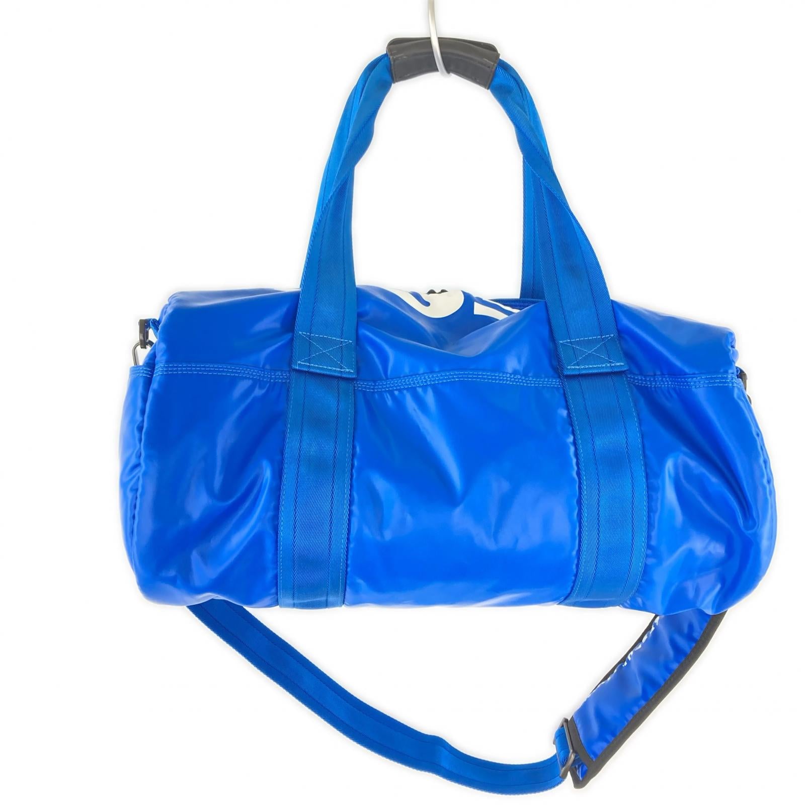 ショルダーバッグ DIESEL 2WAY ロゴボストンバッグ ブルー ブルー