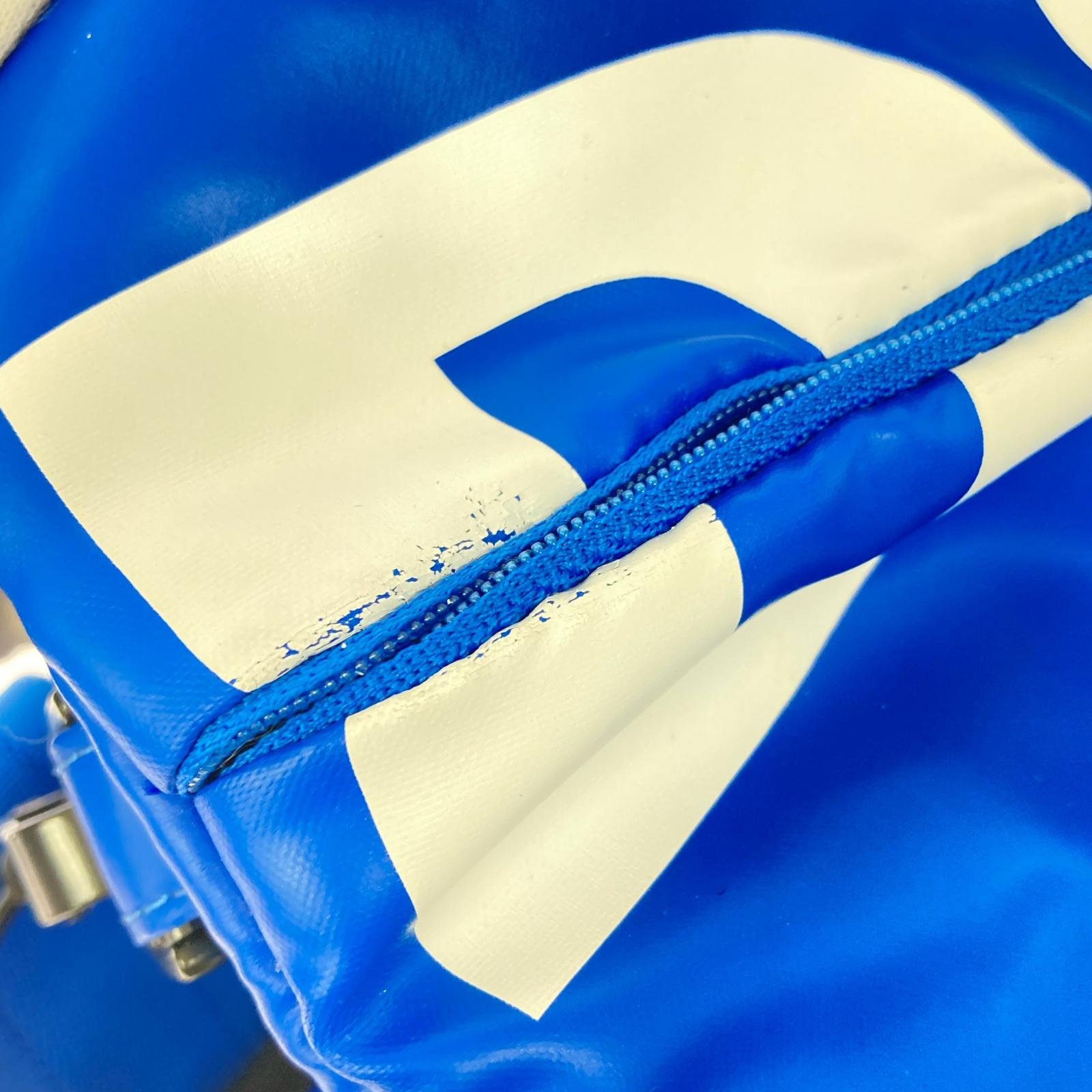 ショルダーバッグ DIESEL 2WAY ロゴボストンバッグ ブルー ブルー