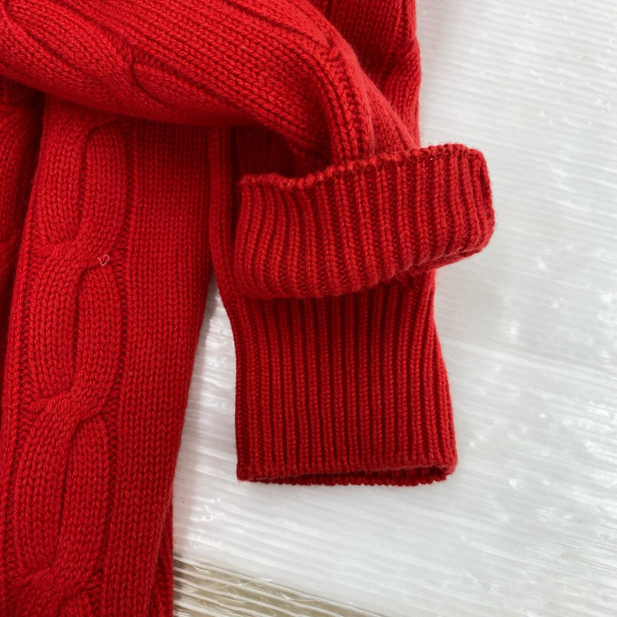 ニット Hemmond カシミヤニット 赤(43) 43 レッド