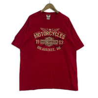 半袖Tシャツ (XL) 赤 レッド