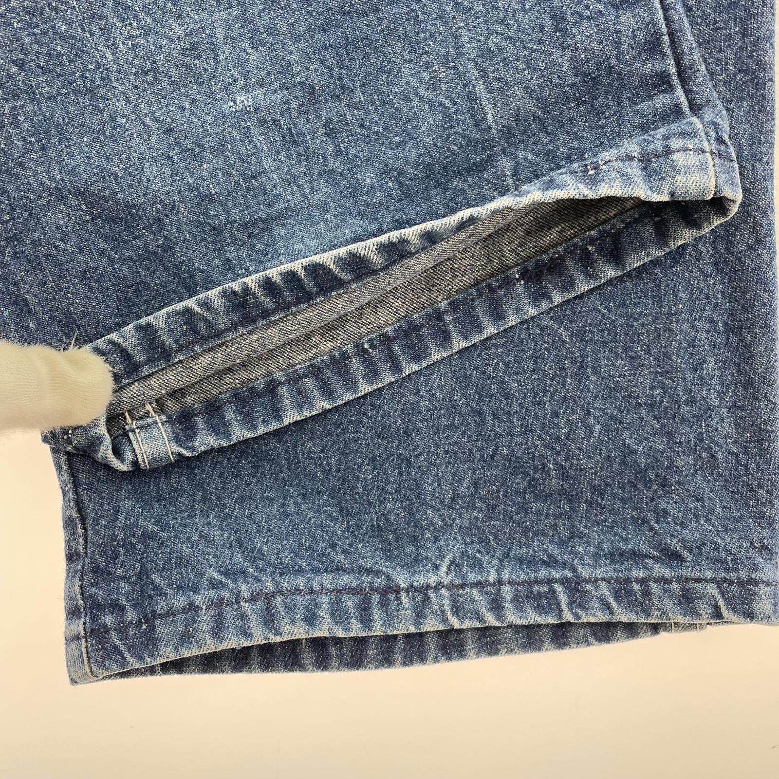 デニムパンツ 80S チビタグ ペインター 32×34 32 ブルー