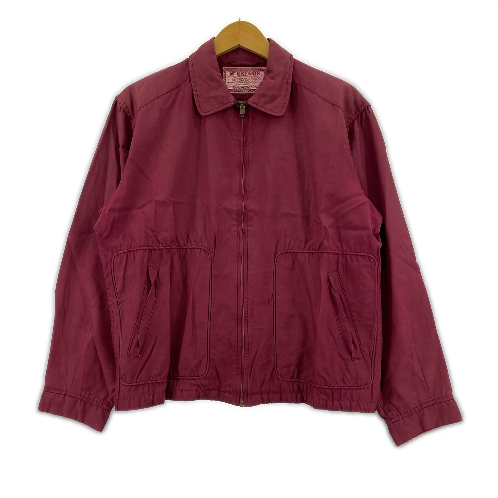 ジャケット 50s USA製 Drizzler (40) 40 レッド