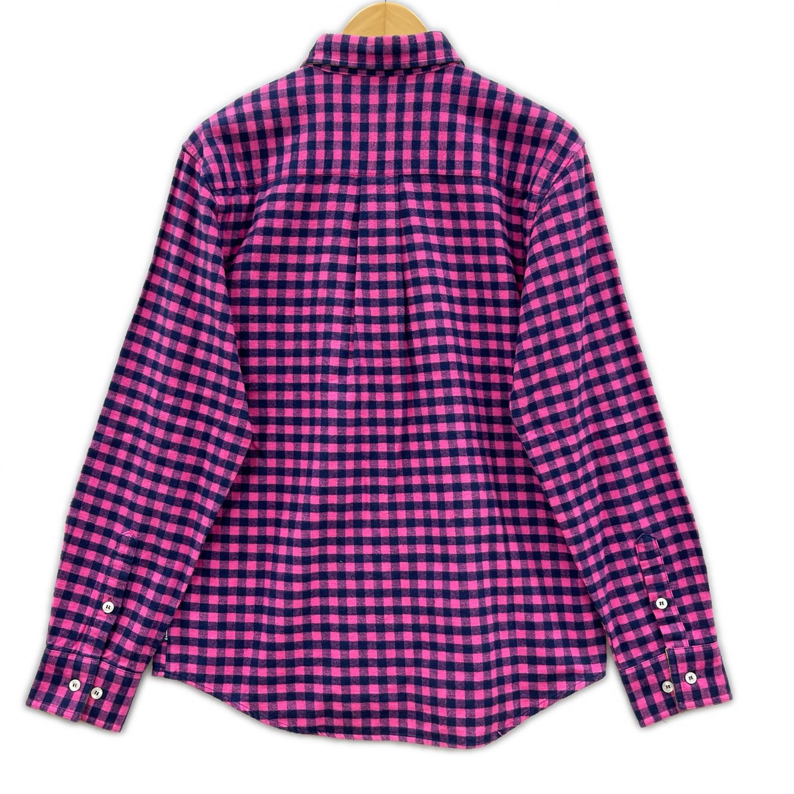 長袖シャツ STUSSY L/Sチェックネルシャツ S S