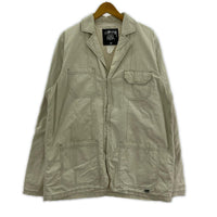 ジャケット STUSSY AUTHENTIC OLD サファリジャケット M ベージュ M