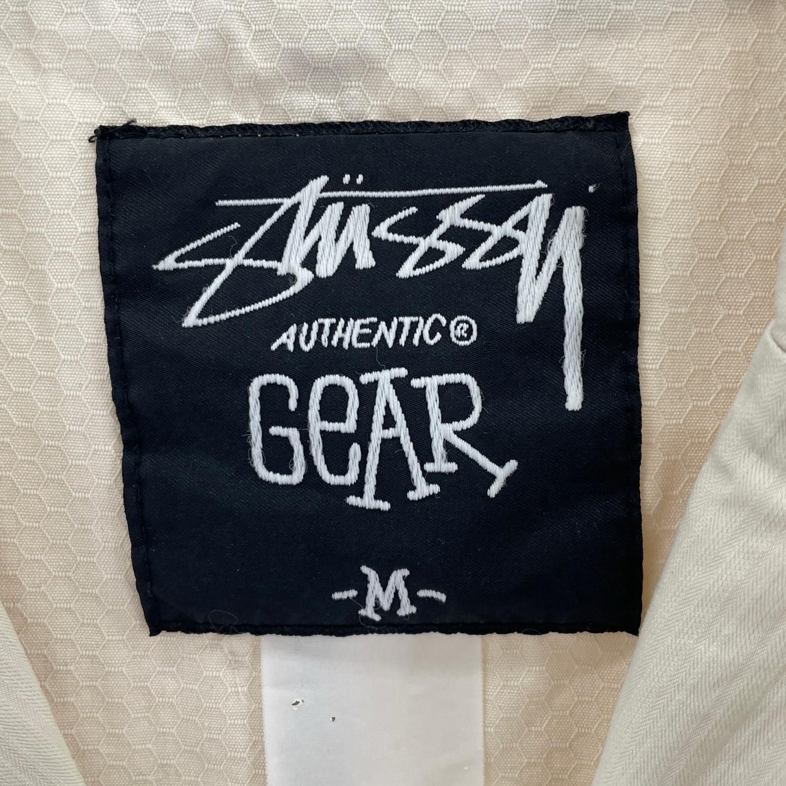 ジャケット STUSSY AUTHENTIC OLD サファリジャケット M ベージュ M