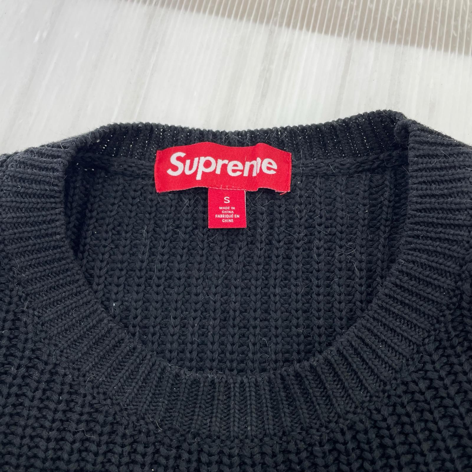 ニット Small Box Ribbed Sweater S ブラック