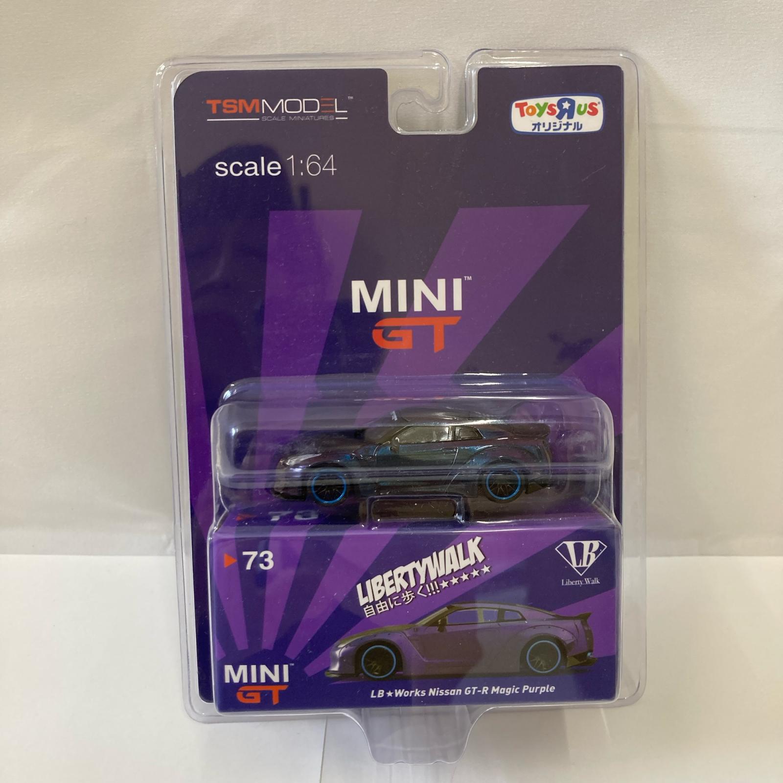 MINIGT LB GTR R35 パープル ミニカーその他