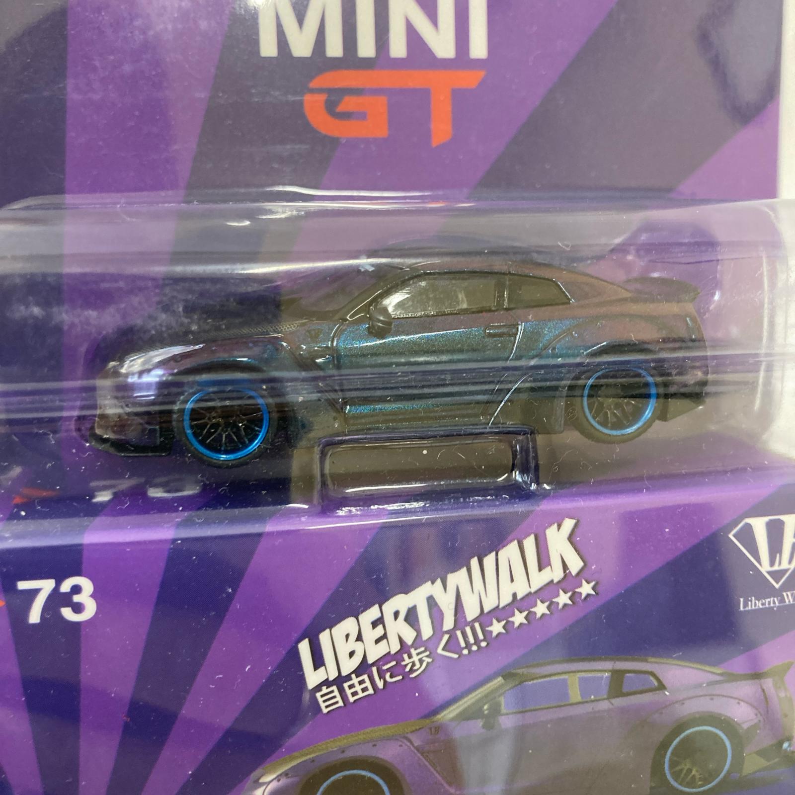 MINIGT LB GTR R35 パープル ミニカーその他