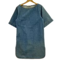 ワンピース STELLA McCARTNEY 半袖ワンピース 40 ブルー