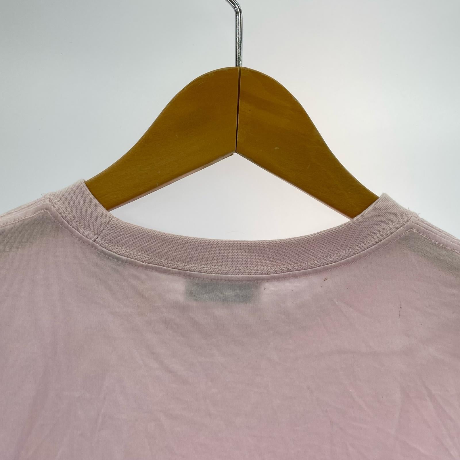 半袖Tシャツ ロゴ ピンク (S) S ピンク