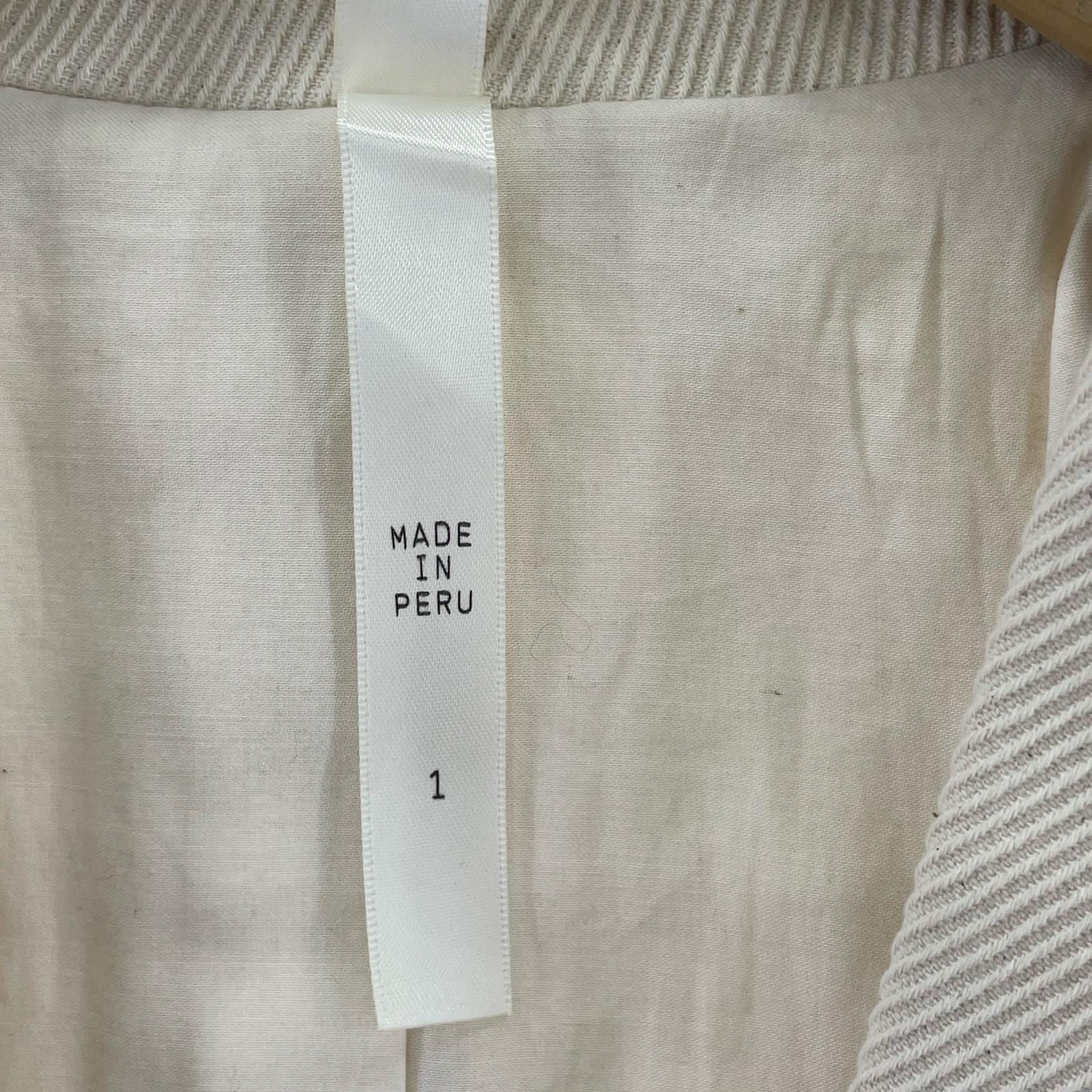 テーラードジャケット Lauren Manoogian TWILL BLAZER ジャケット(1) 1 ホワイト