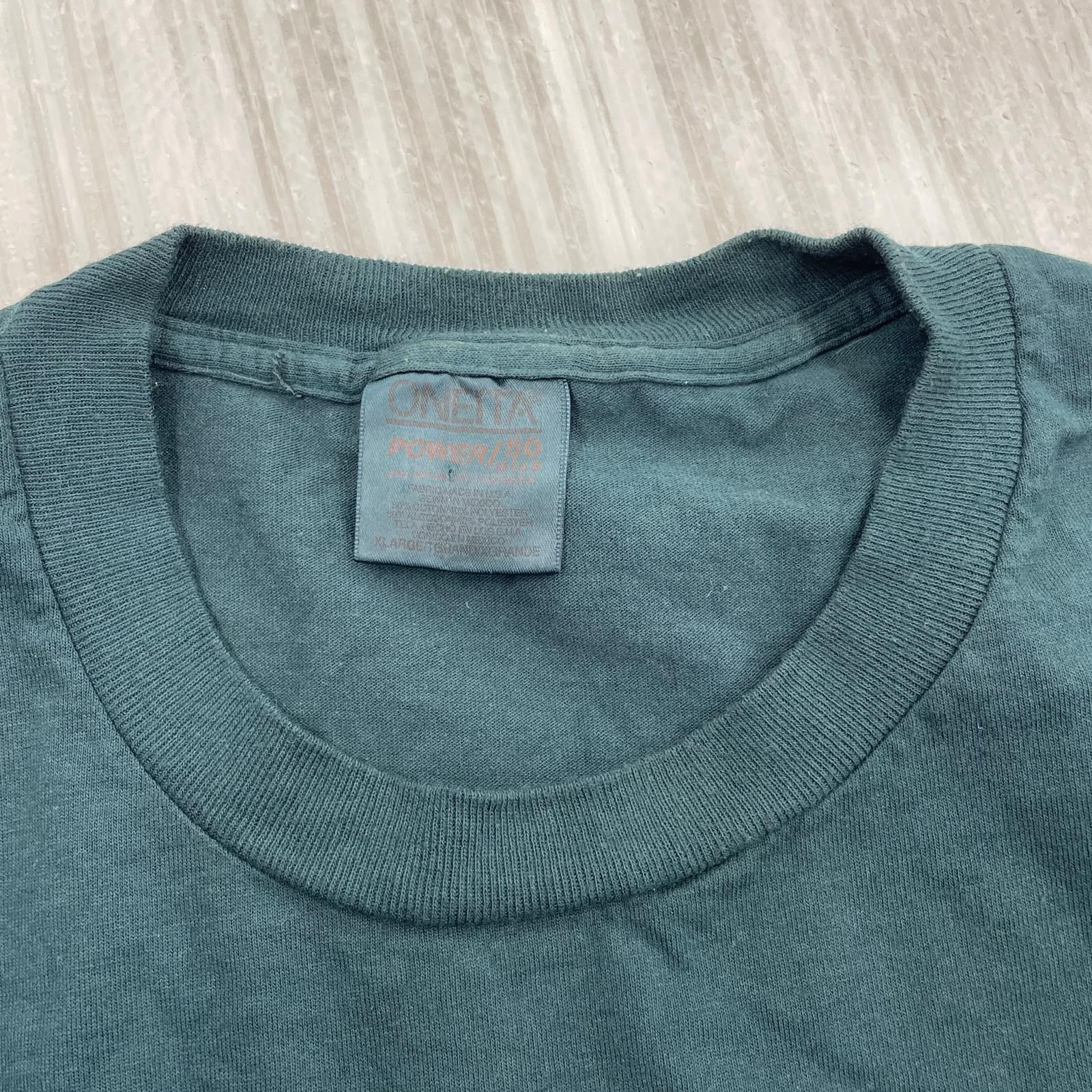 半袖Tシャツ 90s ONEITA ニジマス 緑 グリーン