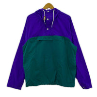 ジャケット Battenwear アノラックパーカー M パープル×グリーン M
