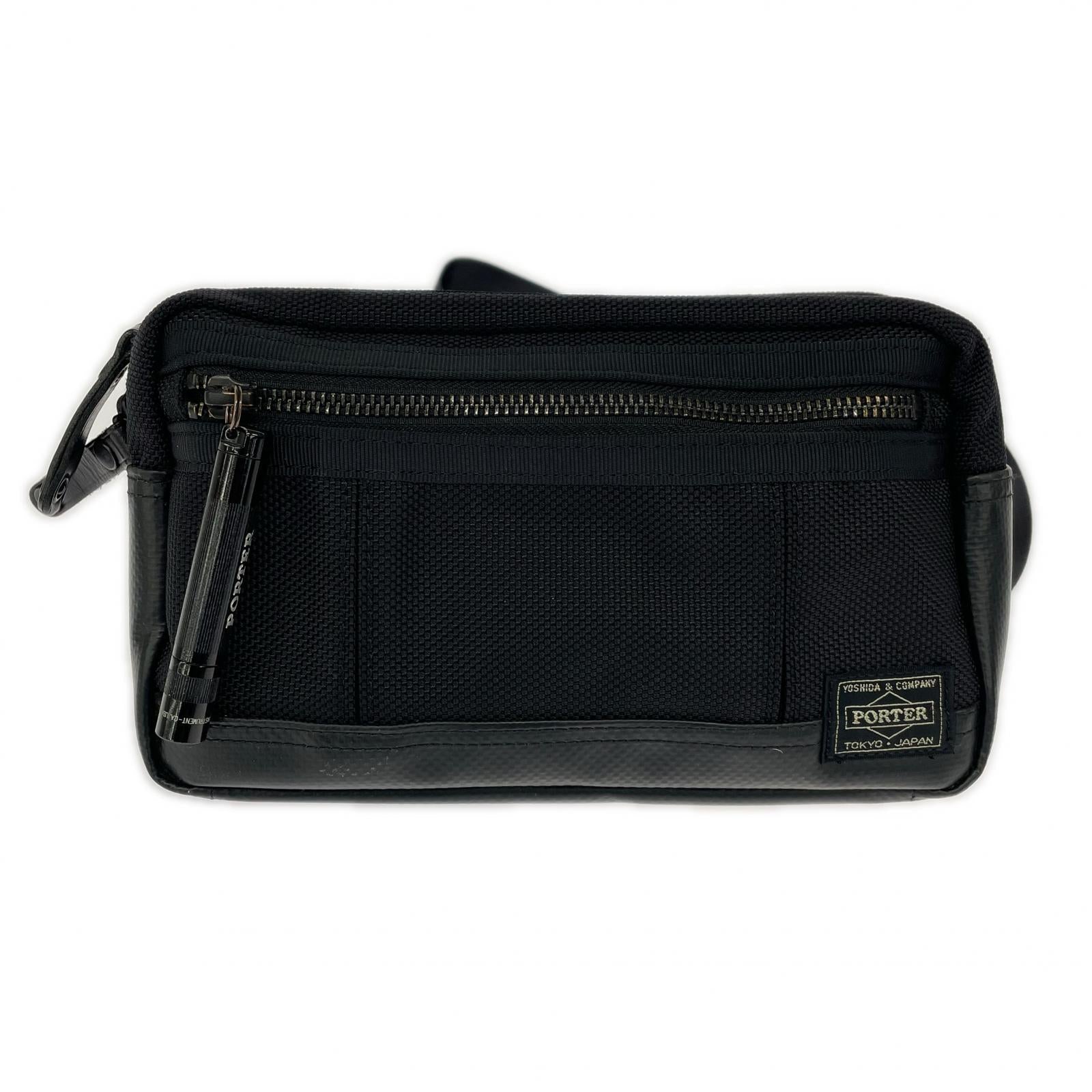 ボディバッグ HEAT WAIST BAG BLK ブラック