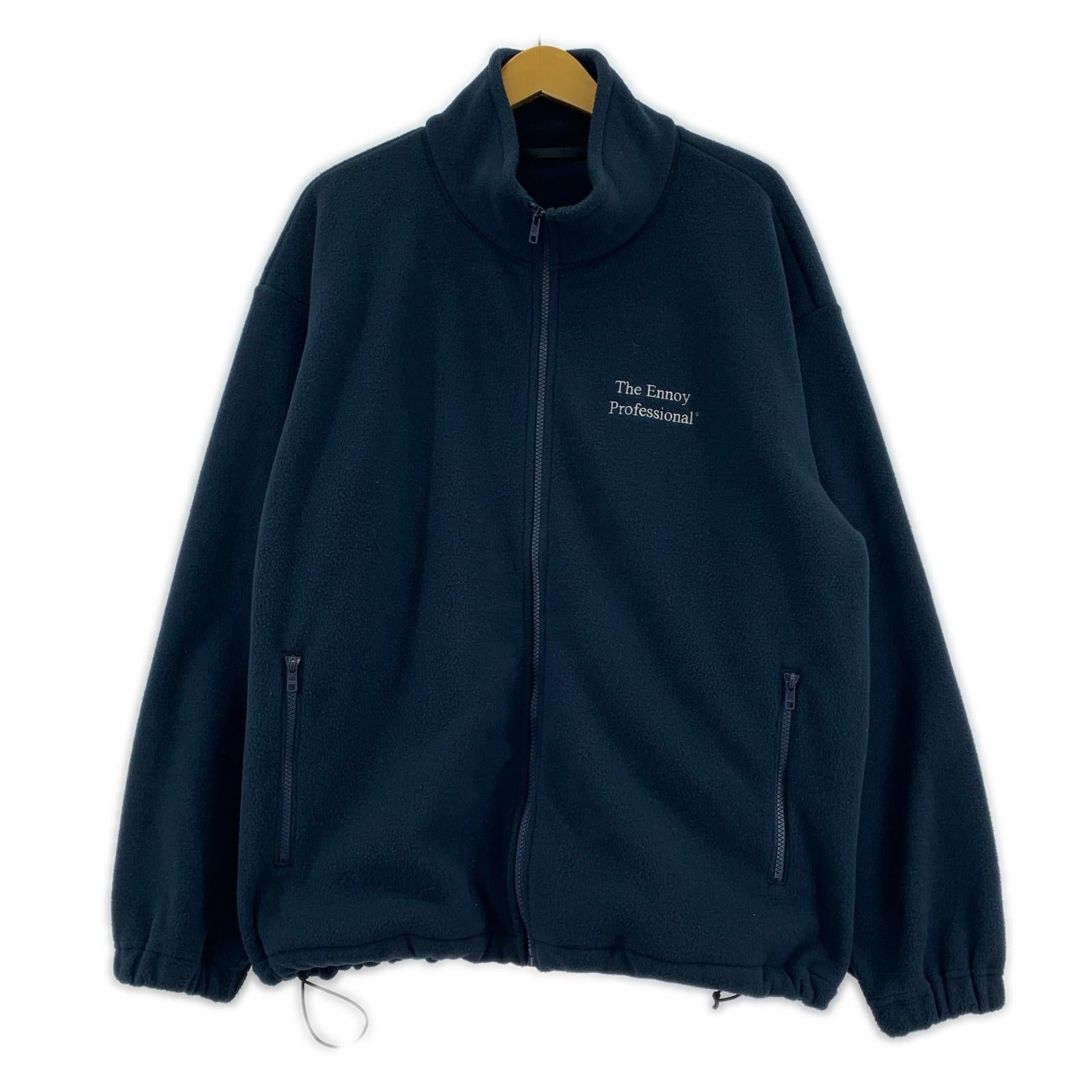 ジャケット 25AW フリースジャケット 紺