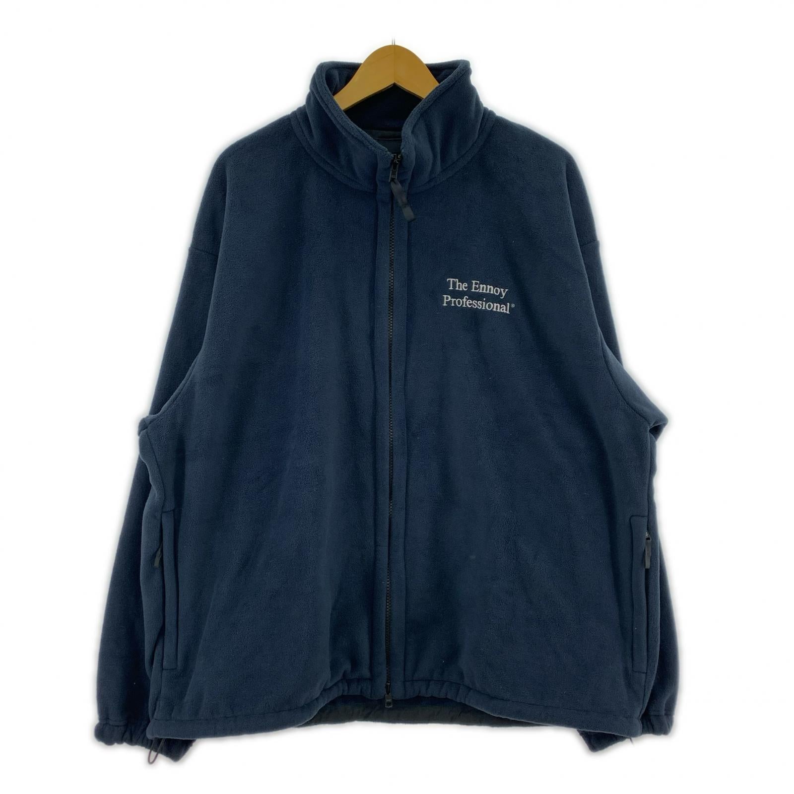 ジャケット 24AW フリースジャケット POLARTEC 紺