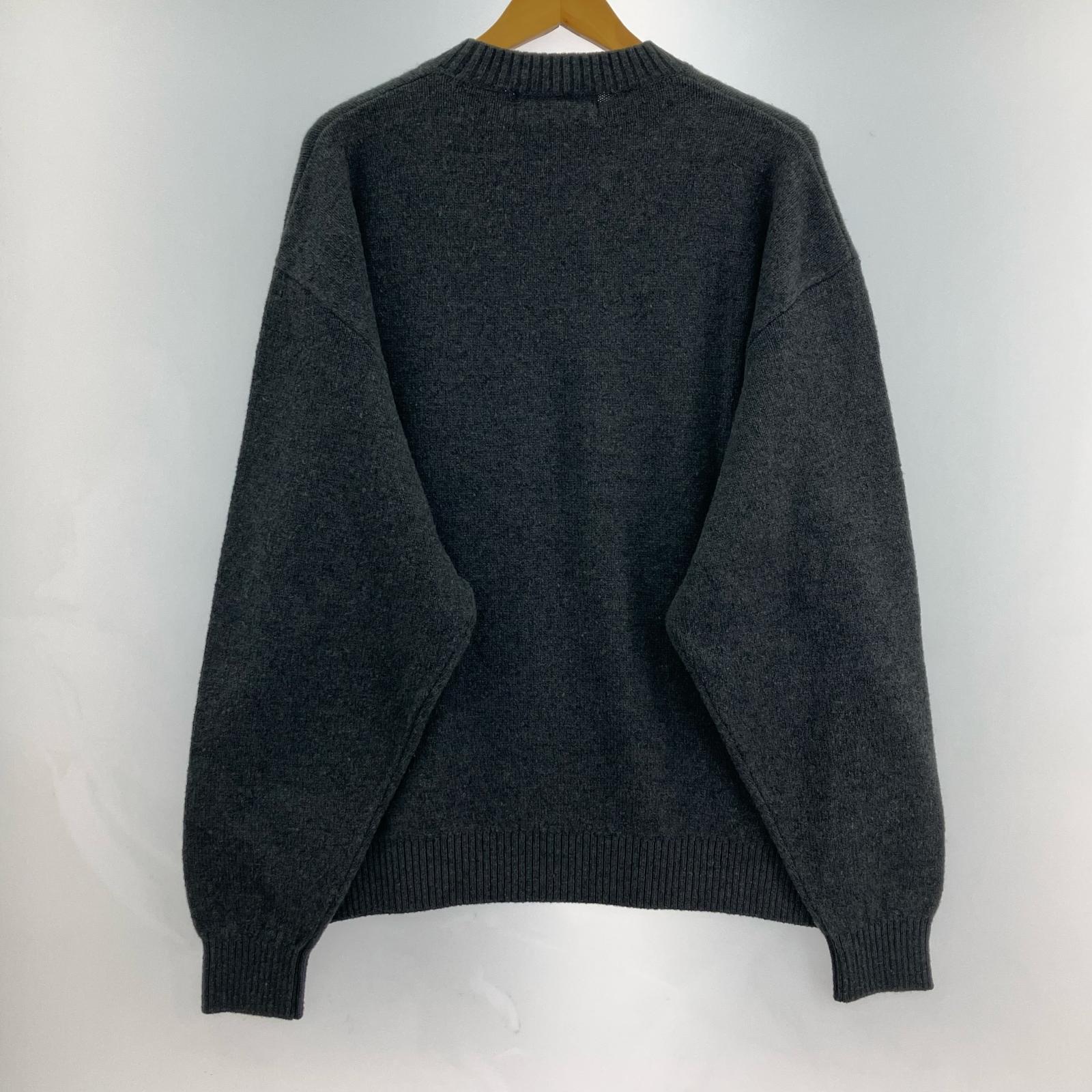 ニット everyone 25AW ウールニット グレー L グレー