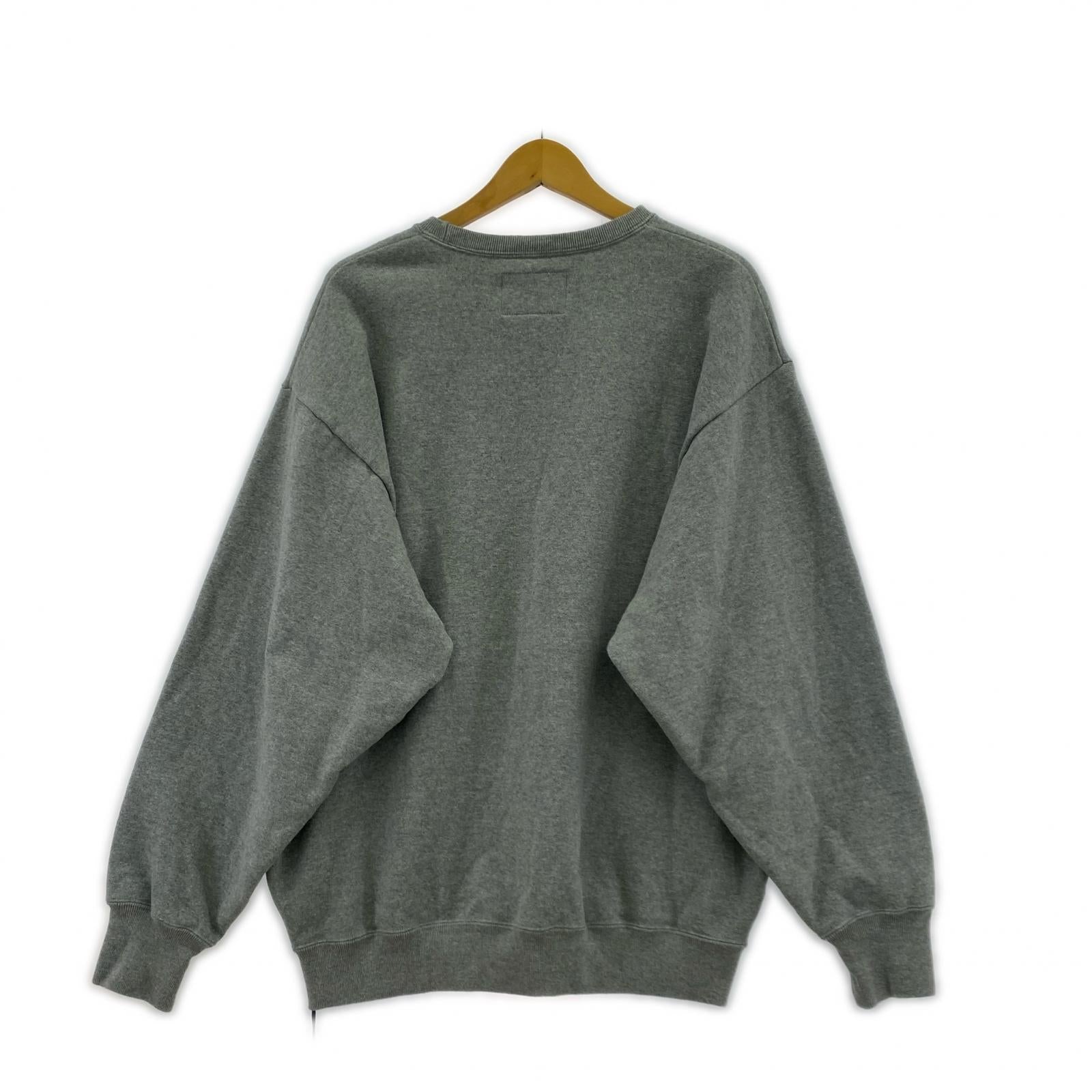 スウェット 24AW ACADEMY SWEATER 3 グレー グレー