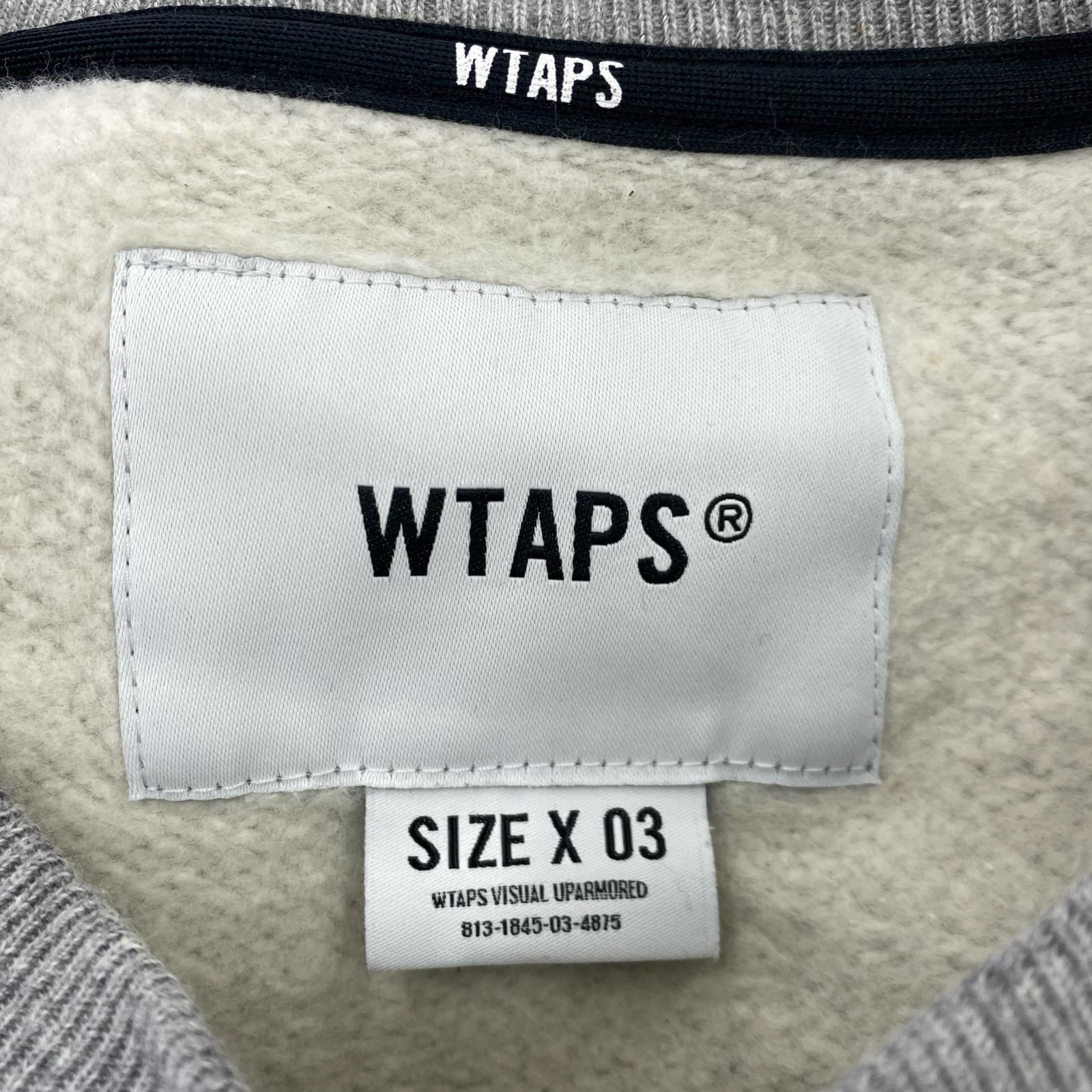 スウェット 24AW ACADEMY SWEATER 3 グレー グレー