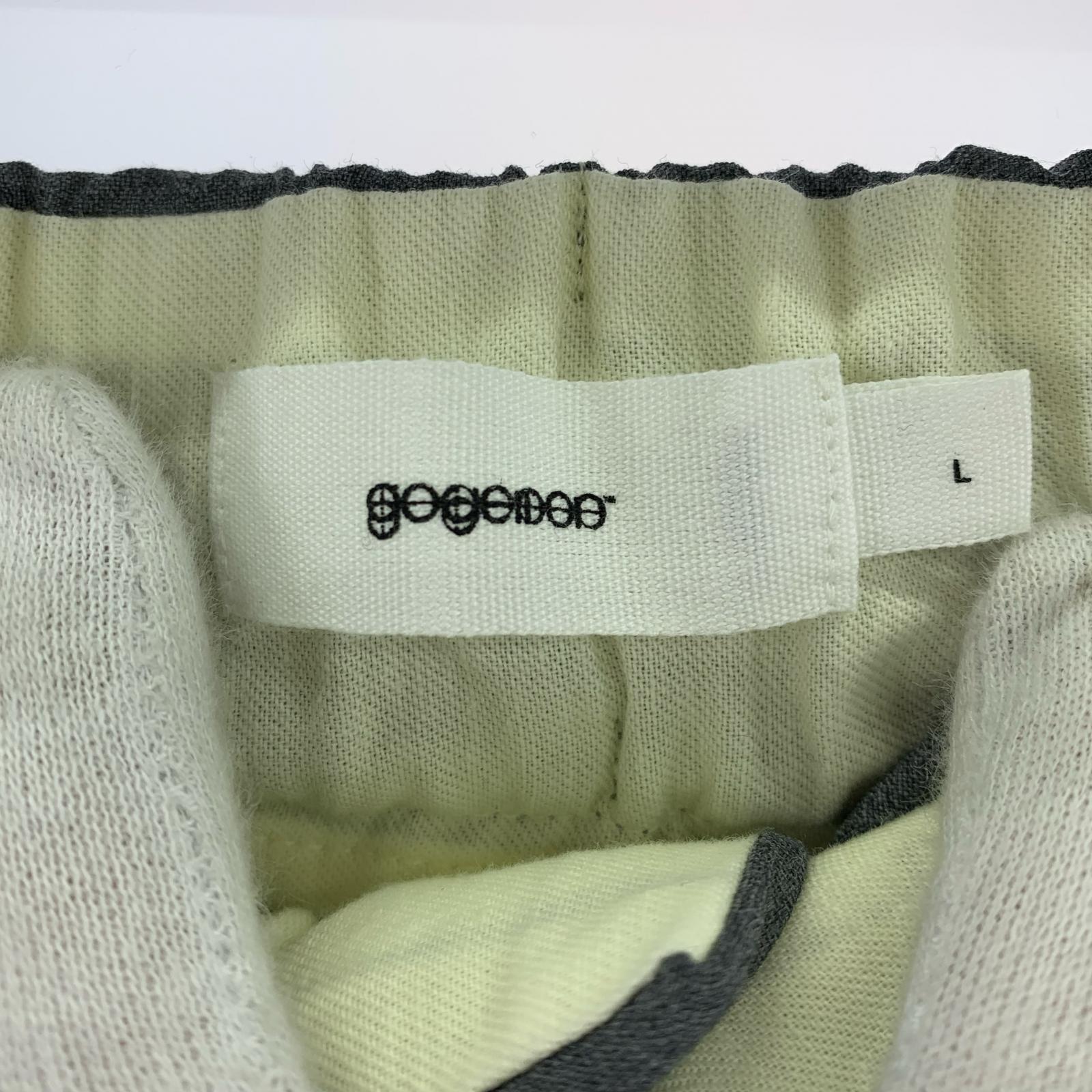 パンツ goyemon Light Wool Easy Slacks L グレー